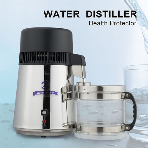 water distiller for purifying water for third eye decalcification