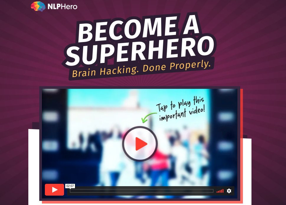 nlp hero become a superhero