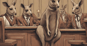 the kangaroo court is now in session hear ye hear ye