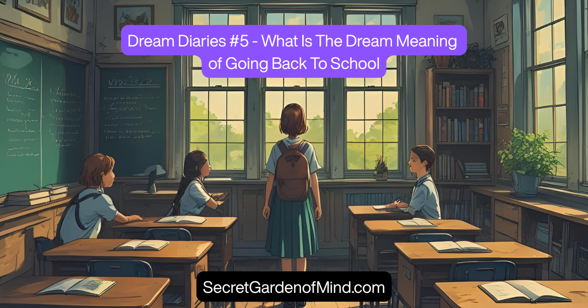 Dream Diaries #5 - Dreams About School.