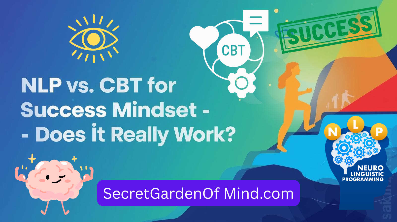 NLP Vs CBT For Success Mindset And Motivation - What Is The Best