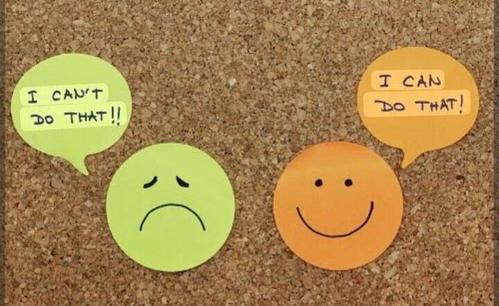Positive and negative thinking
